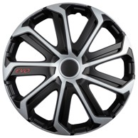 VERSACO Poklopac kotača čelične felge EVO 16", crna siva 